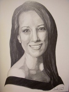 Commission Portrait II - Graphite on Paper by Sarah West (2010)